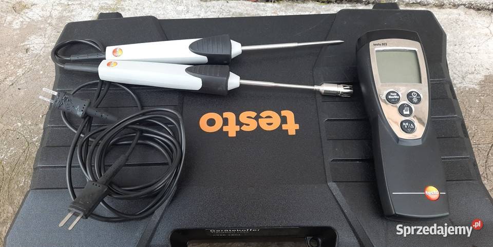 TESTO 922 cyfrowy miernik temperatury lubuskie Gorzów Wielkopolski