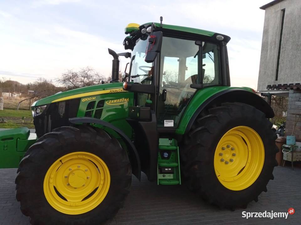 John Deere 6100 SUPER STAN nawigacja opony nieuszkodzony Nowa Sól