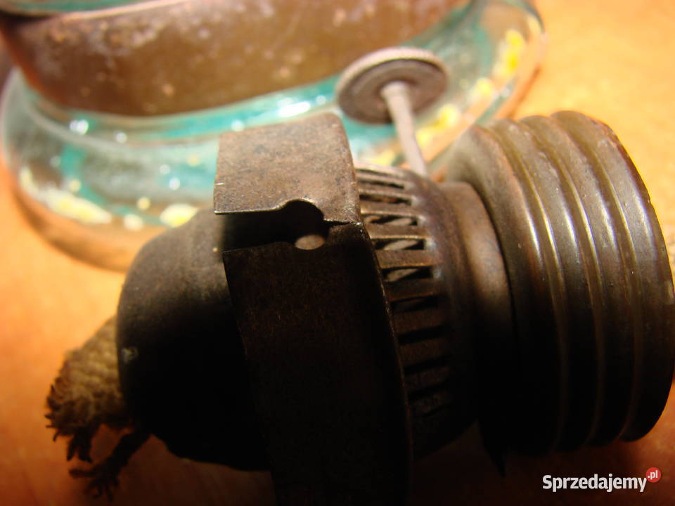 lampa naftowa PRL pomorskie Pruszcz Gdański