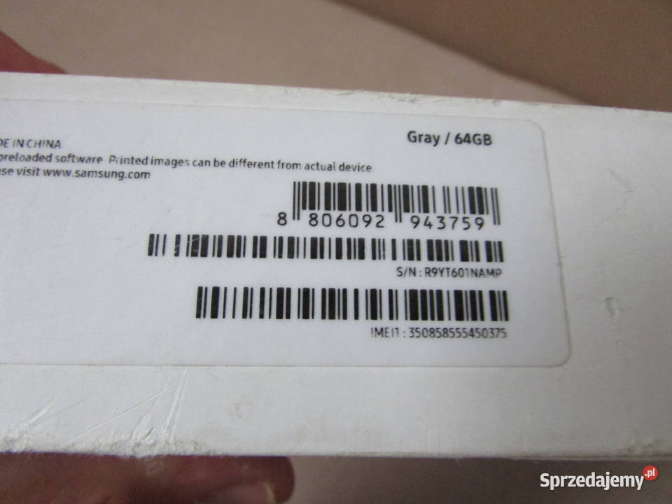 tablet Samsung Galaxy Tab A8 SMX205 Pozostałe