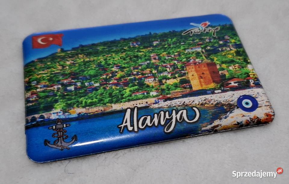 Magnes na lodówkę Turcja Alanya 78x53 Kolekcje Czeladź