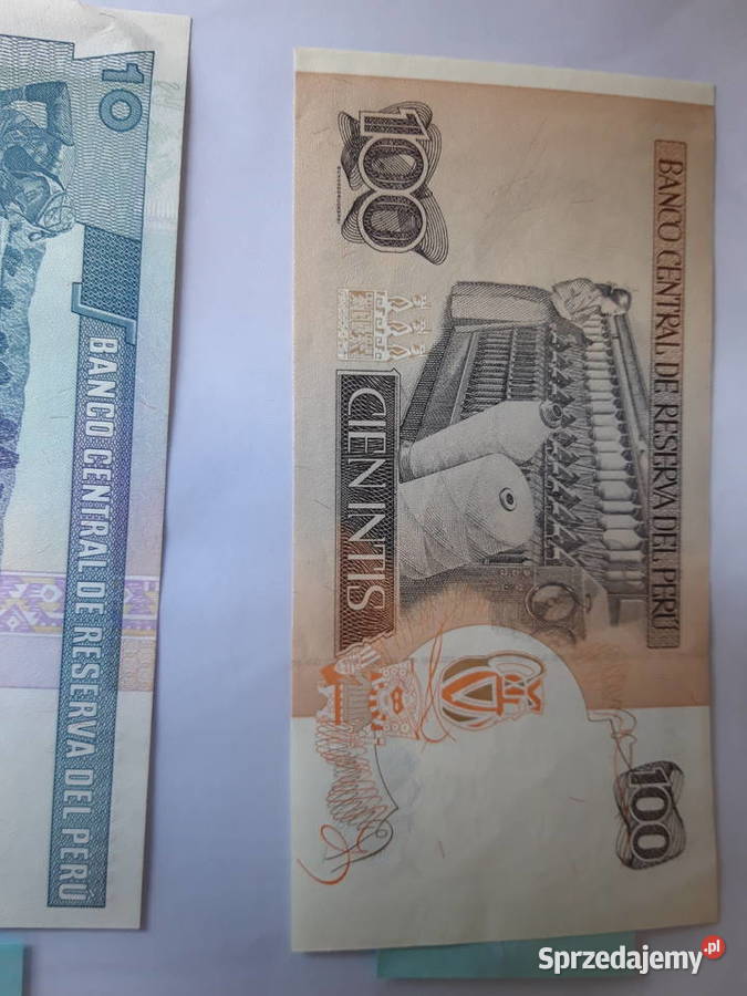 Banknot kolekcjonerski Peru Ruda Śląska