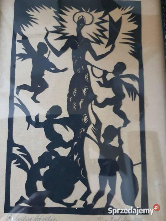 wycinanka ludowa regionalna łódzkie Łódź