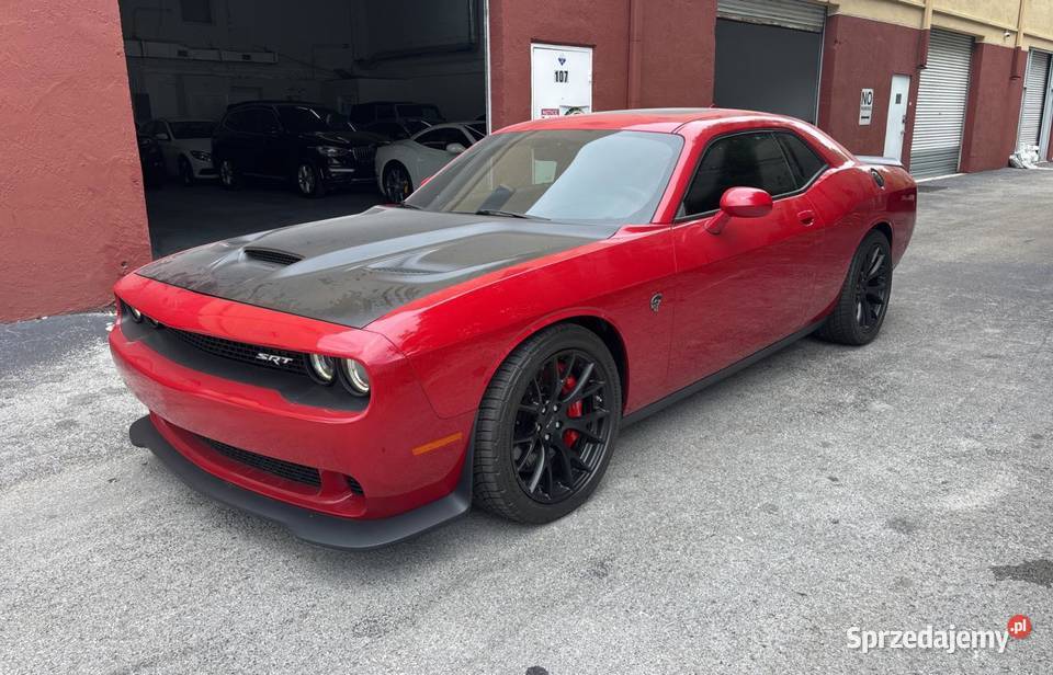 DODGE CHALLENGER SRT HELLCAT 2016 nieuszkodzony łódzkie