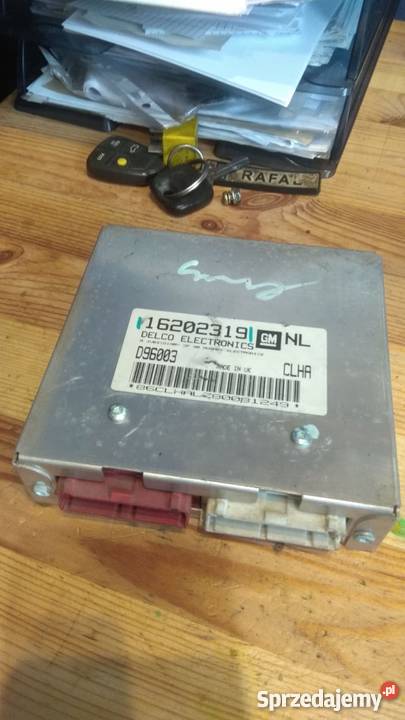 Komputer OPEL VECTRA B 16202319 Układ elektryczny Margonin sprzedam