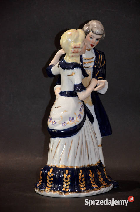 Porcelana Roceram Para tańcząca sygnowana 30 Porcelana i szkło Środa Wielkopolska