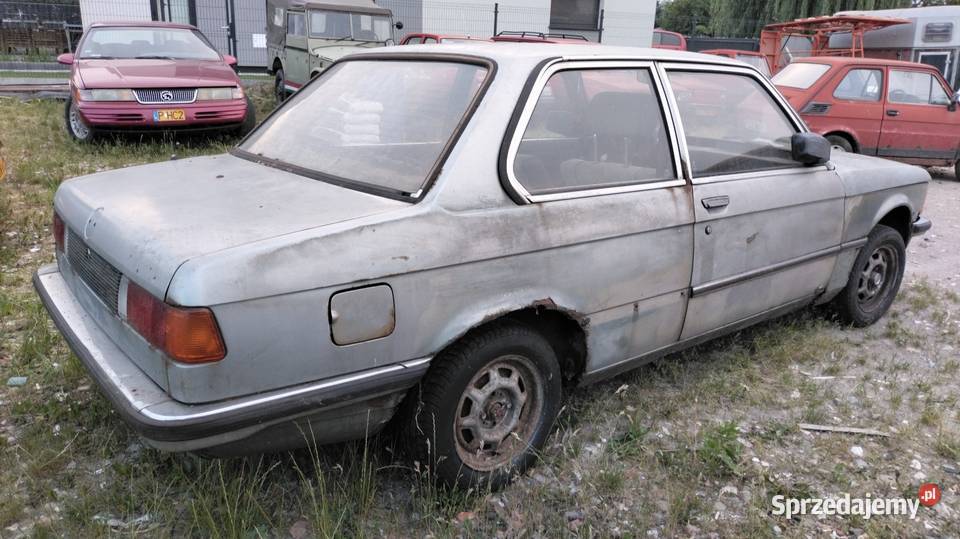 BMW e21 rekin automat 316 salonowy rej nieuszkodzony wielkopolskie