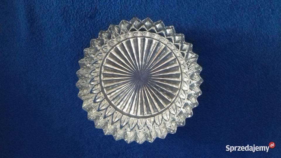 Popielnica kryształowa do sprzedania przezroczysty Kraków sprzedam