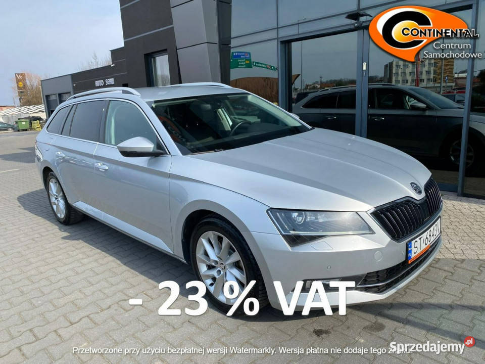 koda Superb Polski salon FVat 23 III 20152023 światła LED Żory