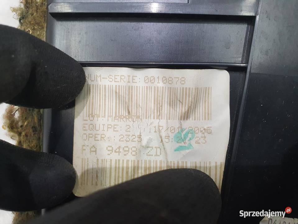 SCHOWEK PASAŻERA PEUGEOT 407 FA9498ZD