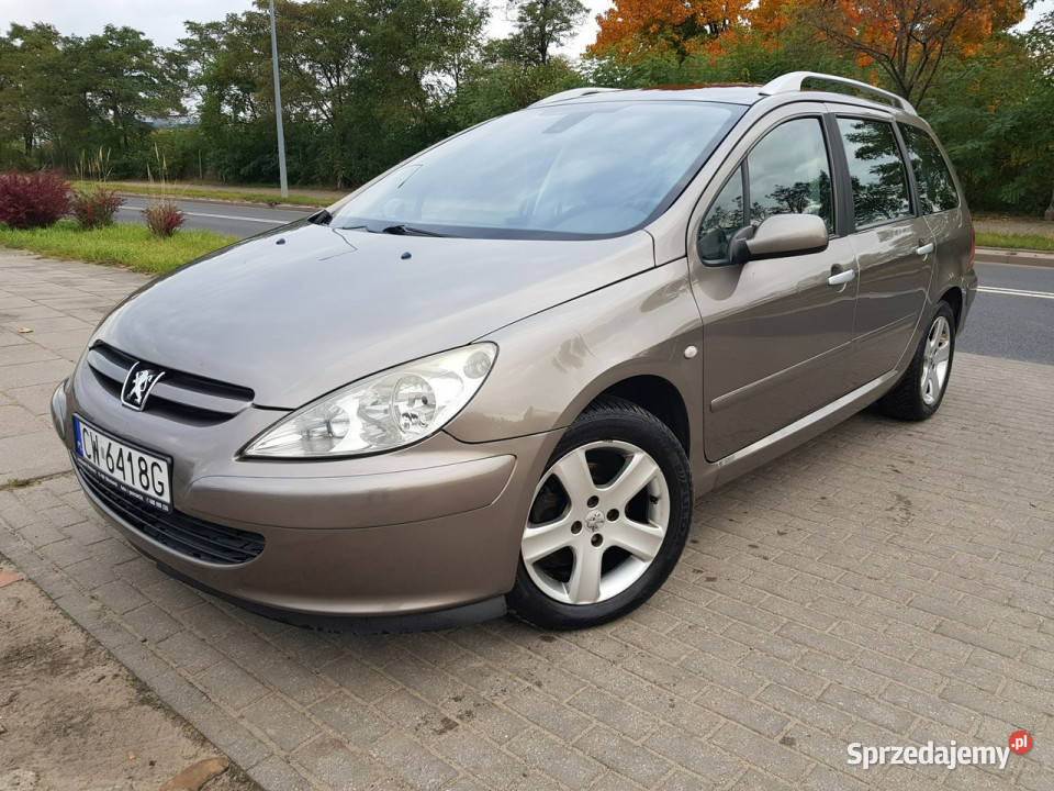 Peugeot 307 SW 16 Benzyna 7 osób Automat Włocławek