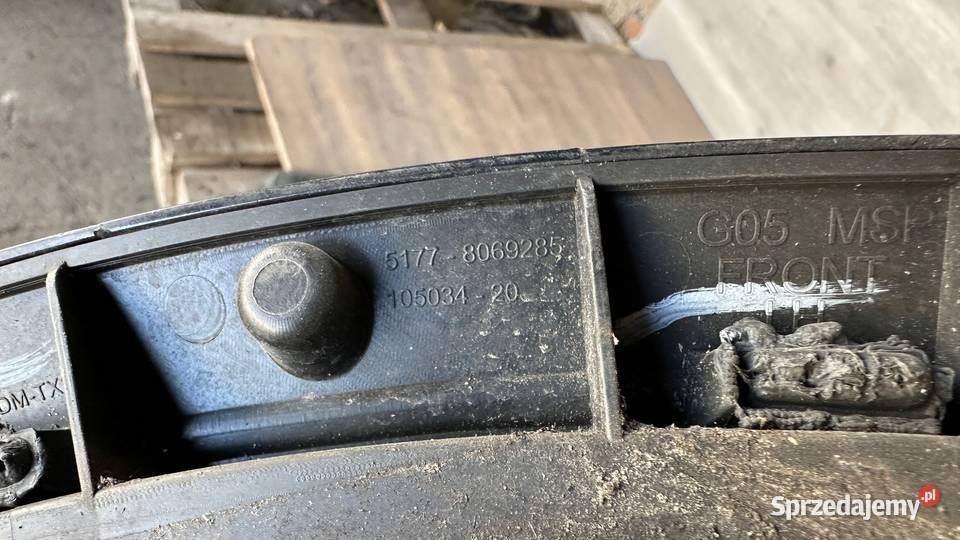 ORYGINALNA NAKŁADKA LISTWA BŁOTNIKA BMW X5 G05 Motoryzacja lubuskie Gorzów Wielkopolski