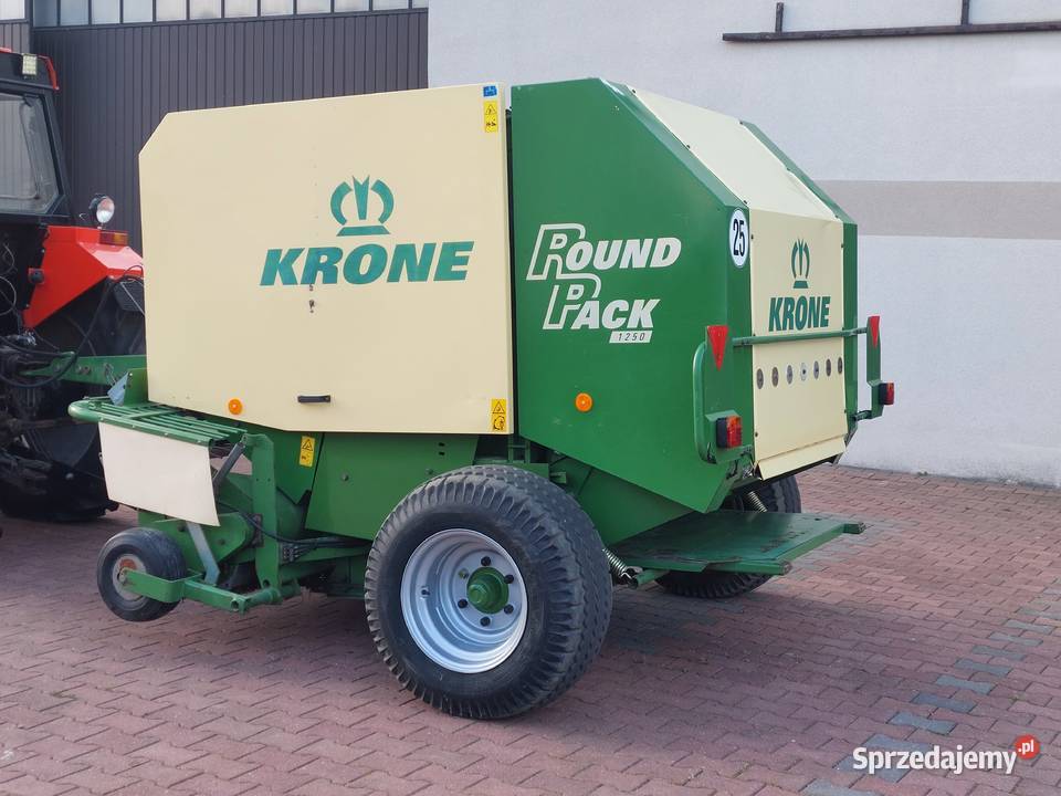 Prasa rolująca Krone 1250 siatka Krone Zbuczyn