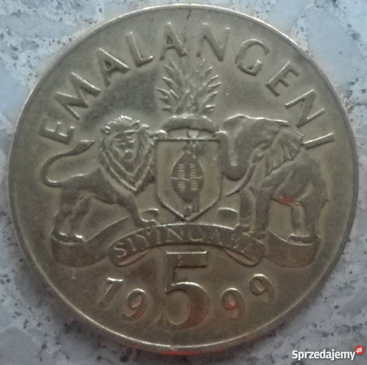 SWAZILAND5 EMALANGENI1999 r Legionowo