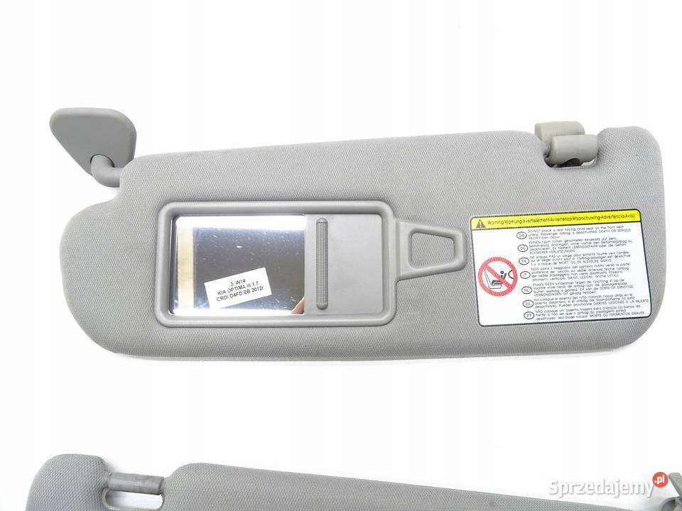 OSŁONA PRZECIWSŁONECZNA DASZEK DASZKI LEWY PRAWY osobowe sprzedam