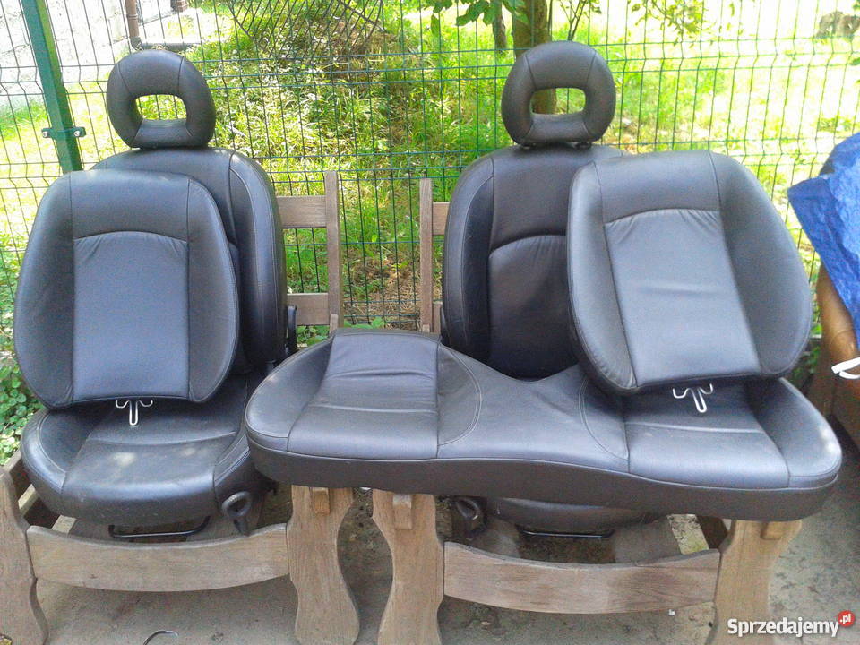 PEUGEOT 206CC fotele skórzane boczki Części samochodowe