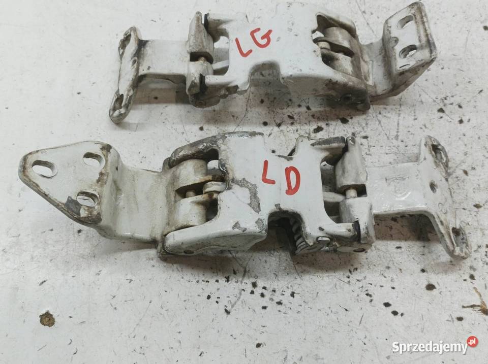 ZAWIAS DRZWI LEWY TYŁ GÓRA DÓŁ Fiat Ducato III osobowe