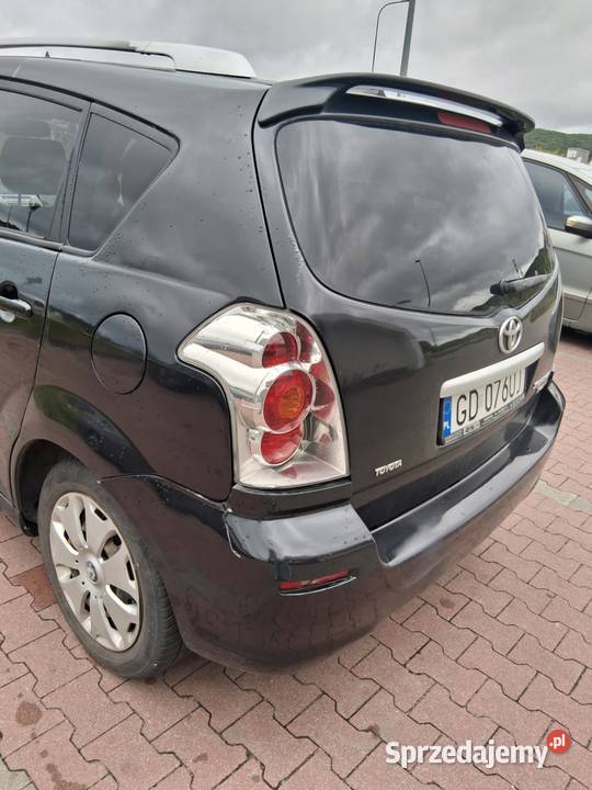 Toyota corolla verso 22 diesel 120KM pomorskie Sierakowice