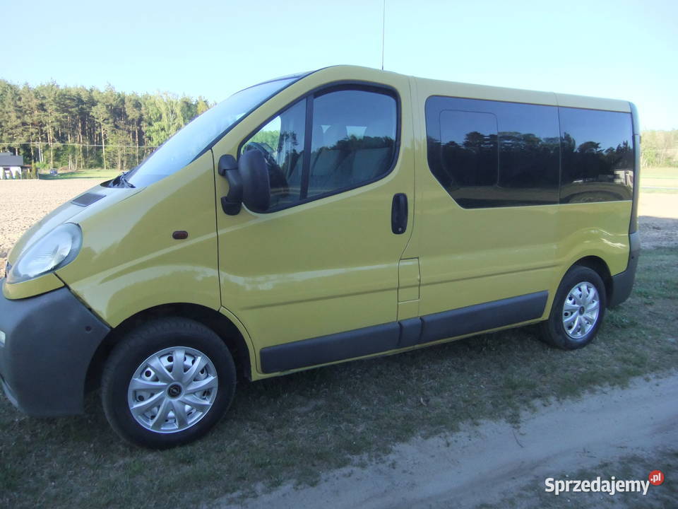 Opel Vivaro 19tdi 101 9 osobowe nieuszkodzony wielkopolskie Ostrzeszów