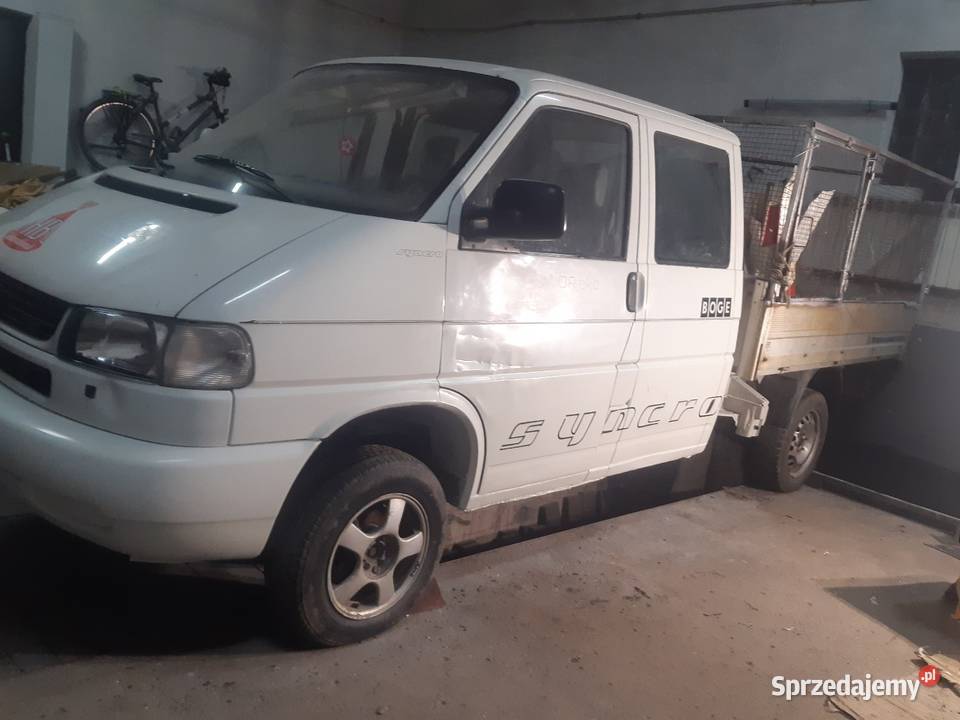 Volkswagen t4 transporter 25 tdi syncro 4x4 napęd 4x4 lubelskie Krasnystaw