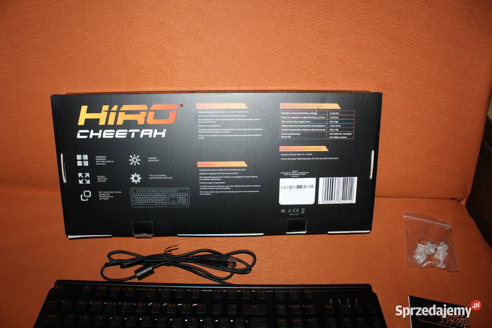 Klawiatura HIRO Cheetah Nowa USB Chorzów