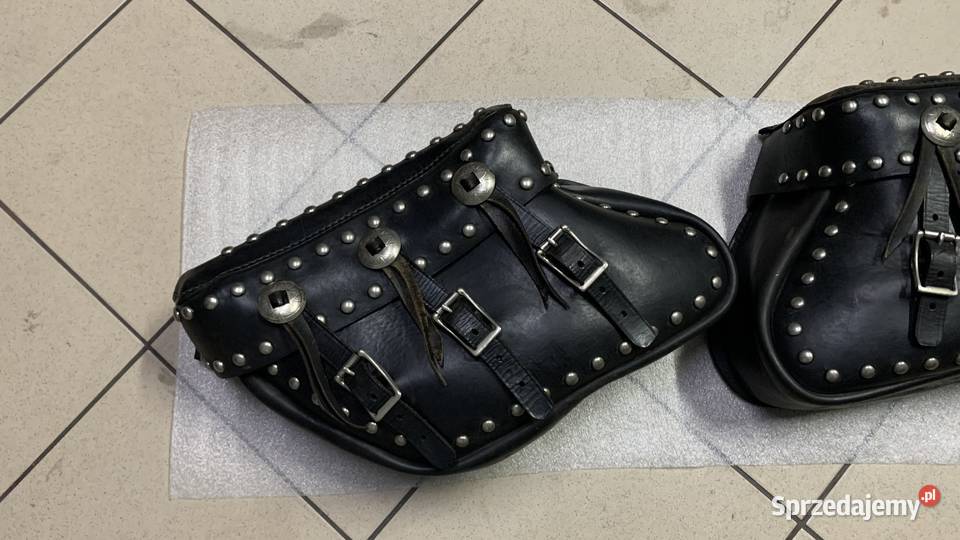 Sakwy Motocyklowe Skórzane Kawasaki Vulcan VN Pozostałe Brzeszcze