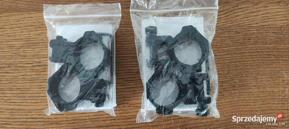 Dwa montaże do lunety celowniczej Żołynia