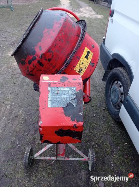 Betoniarka Lescha 135 litry Betoniarki