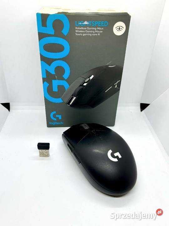 Myszka gamingowa Logitech G305 LIGHTSPEED czarna