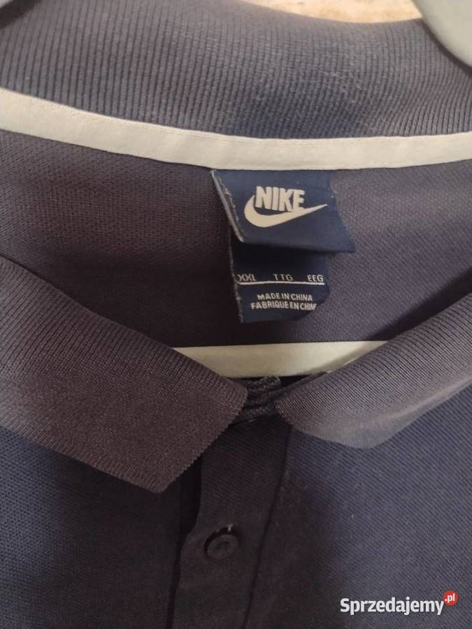 XXL NIKE Granatowa koszulka polo bluzka Kraków