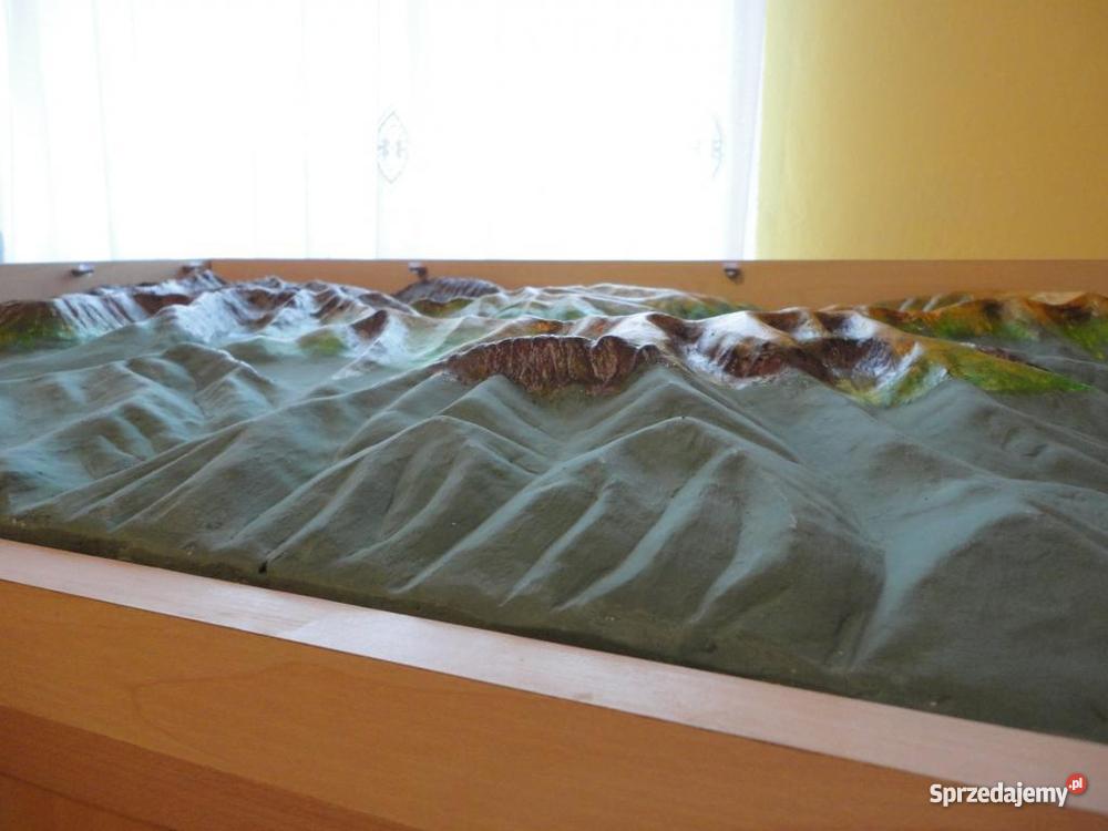 Mapa plastyczna tatr polskich świętokrzyskie Kielce