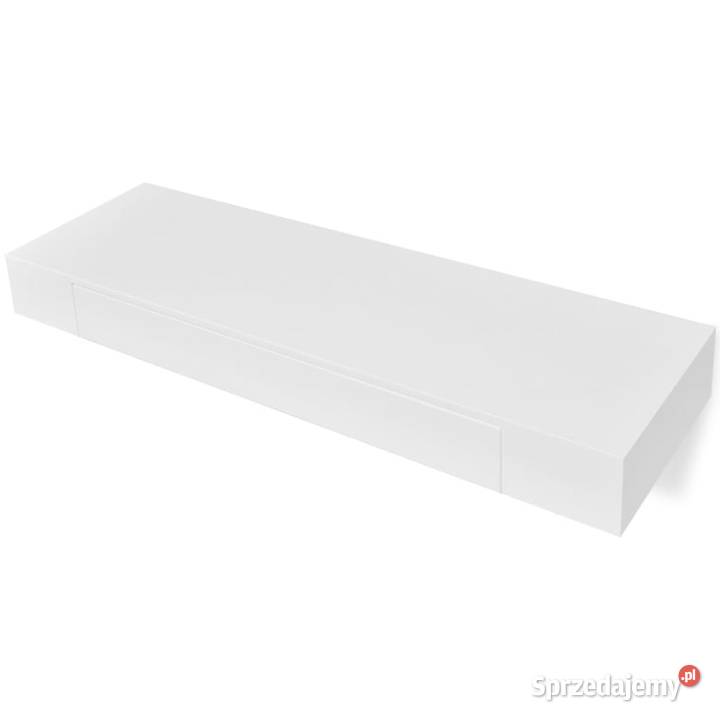 Półki wiszące z szufladami 2 białe 80 WM276002 mazowieckie Warszawa sprzedam