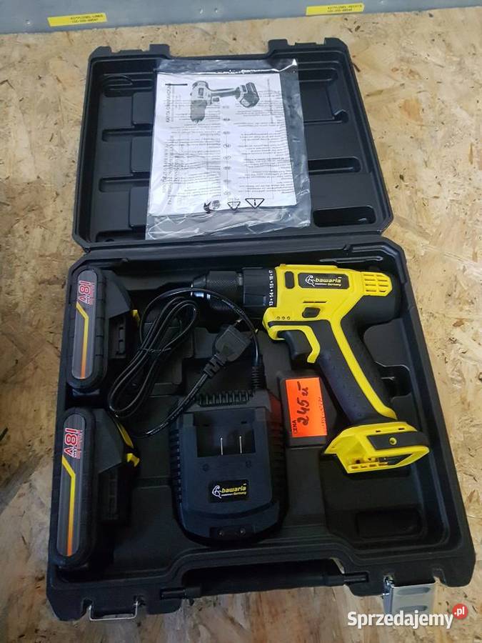 WIERTARKO WKRĘTARKA LIION18V 25AH BAWARIA 40 nm Głogowa