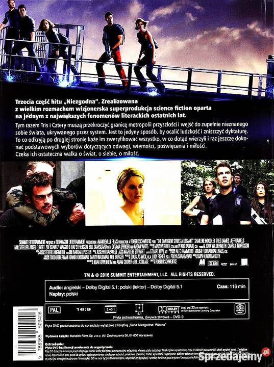 WIERNA SERIA NIEZGODNA DVD KS Kalisz