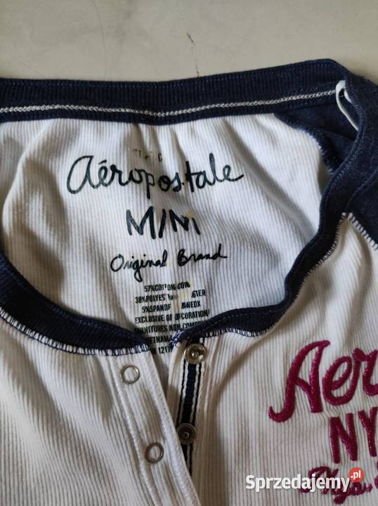 Aero aeropostale koszulka bluzka top tshirt niebieski Kielce