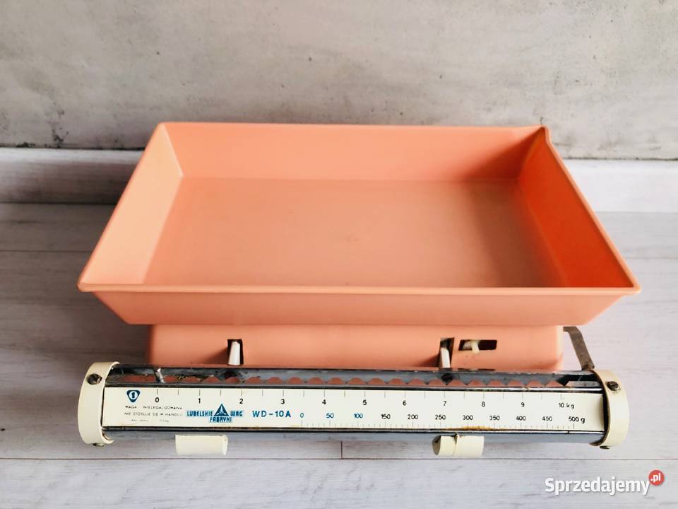 Kultowa waga kuchenna Lubelskie Fabryki Wag PRL Łódź sprzedam