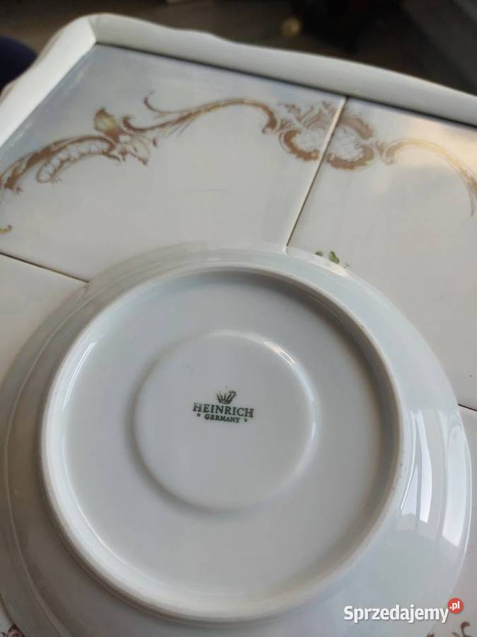 Bulionówki Heinrich porcelana Niemcy Porcelana i szkło dolnośląskie Wałbrzych