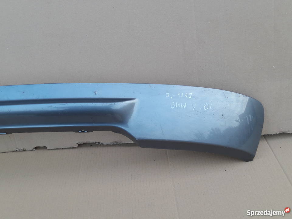 BMW 7 F01 DOKŁADKA ZDERZAKA TYŁ TYLNA 7188065 Bieleń