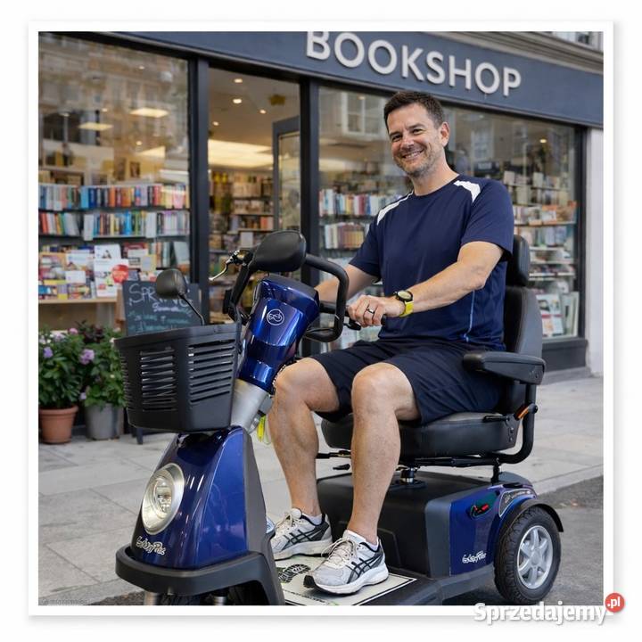 Skuter inwalidzki elektryczny aktywnego seniora Tarnowskie Góry