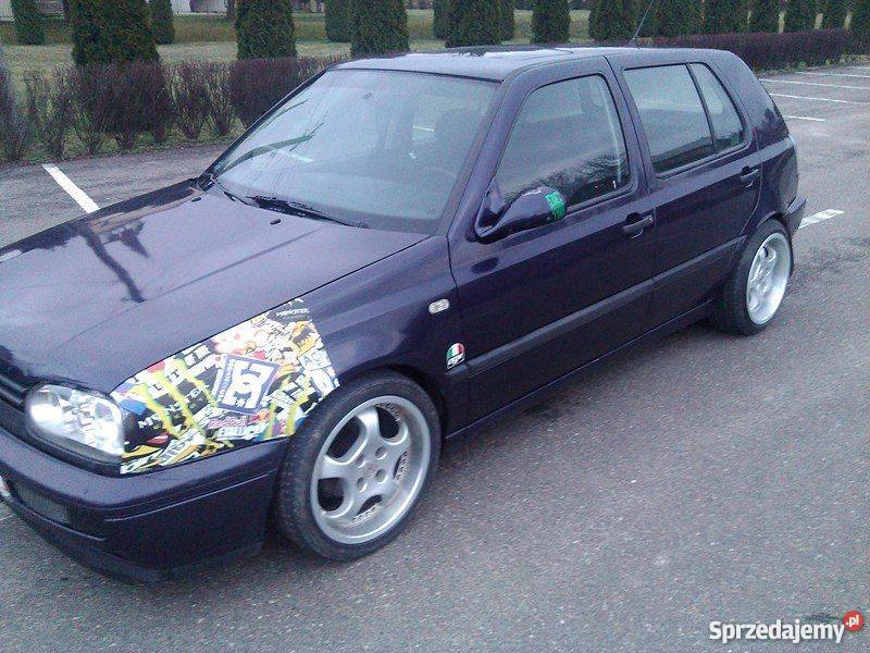 Vw golf 3 gwint tuning alu16 14 90 podkarpackie Brzostek