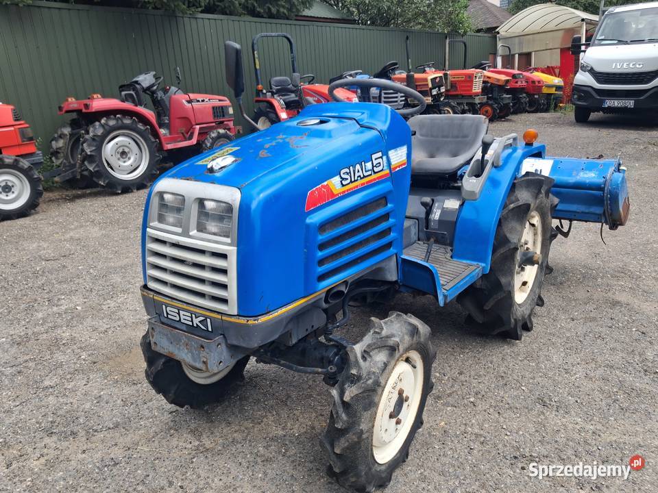 Iseki sial 5 4x4 glebogryzarka Konary