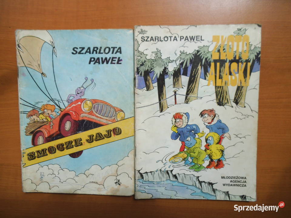 Szarlota Pawel Smocze jajo komiks 1987 małopolskie Kraków
