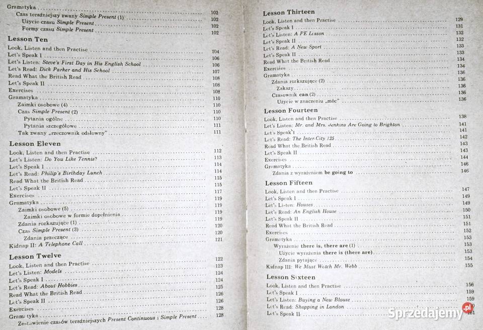 English is fun 1 A Zawadzka E Moszczak sprzedam