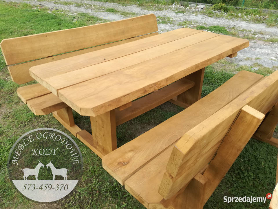 WYPRZEDAŻ POSEZONOWA Meble góralskie ogrodowe Ogród Częstochowa