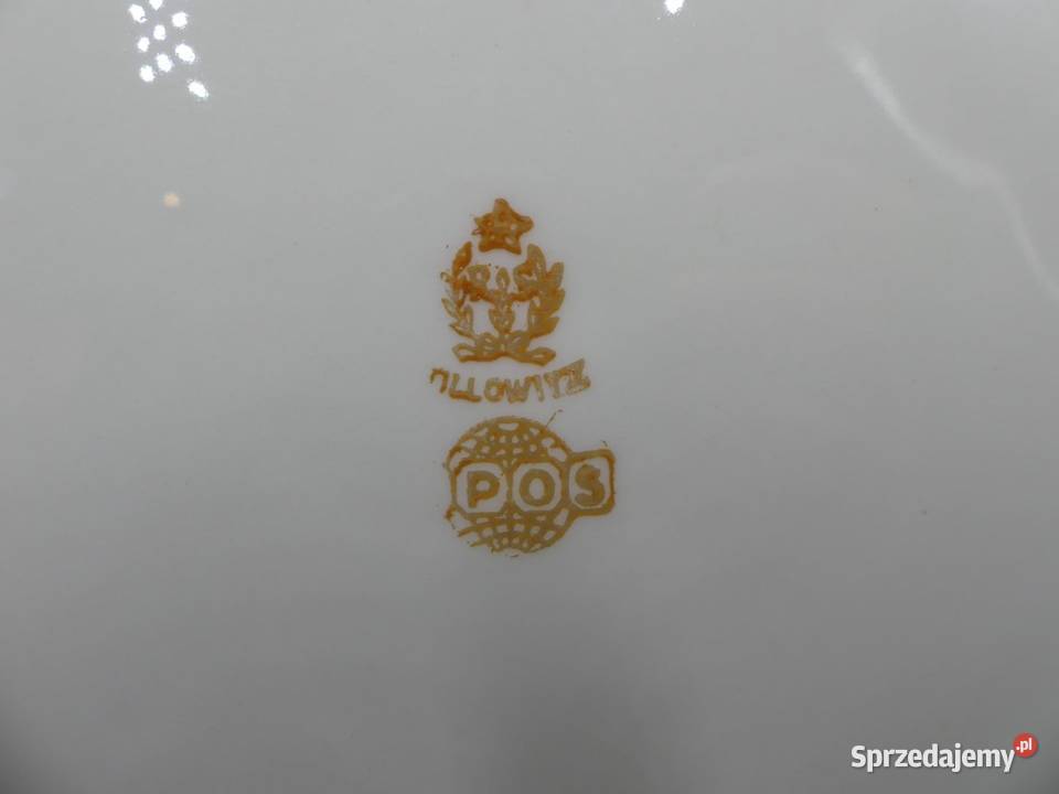 Duża patera Tułowice Tillowitz 30 stan witrynowy Poznań