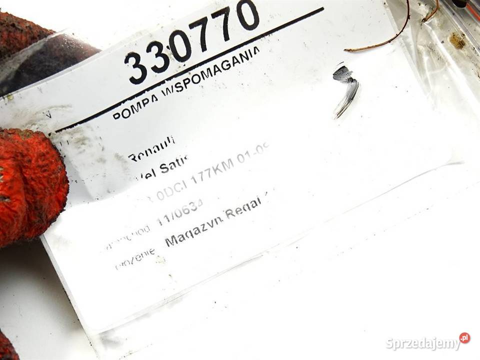 POMPA WSPOMAGANIA RENAULT VEL SATIS 8973294700