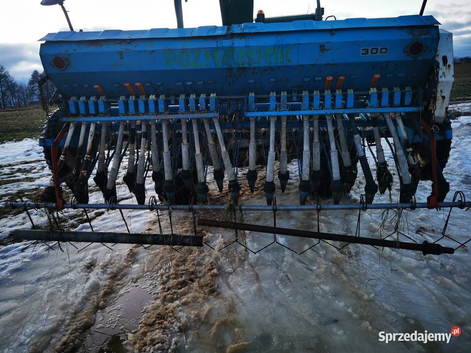 Sprzedam siewnik poznaniak na docisku 3m nieuszkodzony Wąwelno