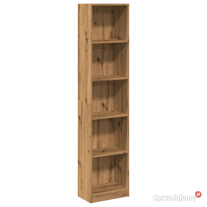 Regał dąb artisian 40x24x176 materiał Warszawa