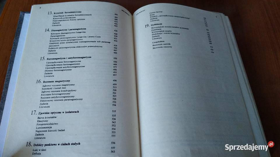 Wstęp do fizyki ciała stałego Kittel Gdańsk