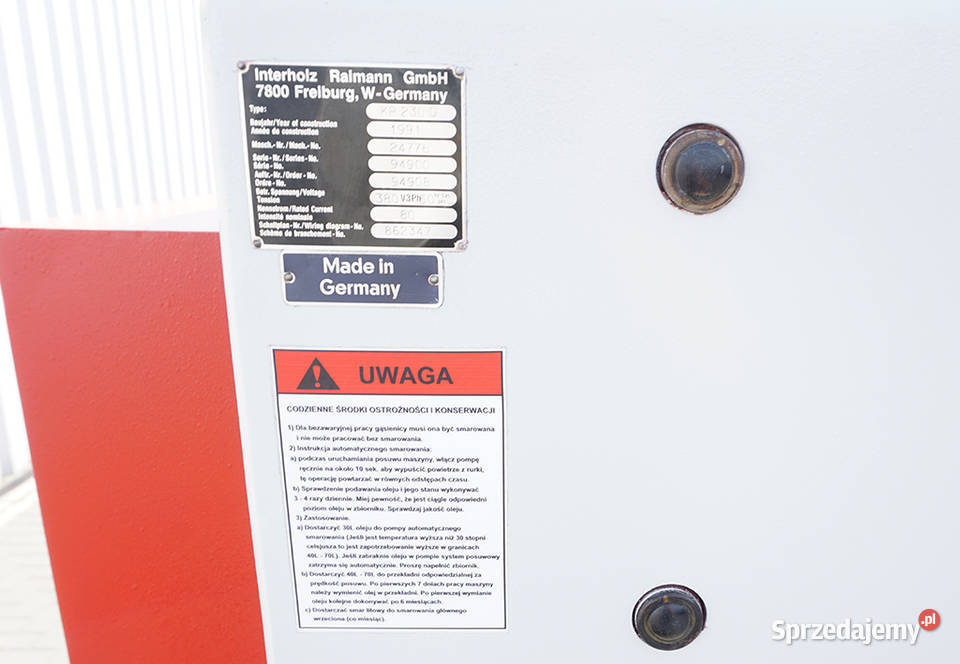 Wielopiła gąsienicowa RAIMANN KR 230D 250140 Mar pomorskie Sierakowice